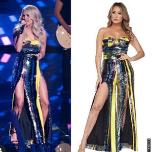 MODA ME COUTURE Pants - Get Carrie Underwood's Look! Sequin Jumpsuit! MODA ME COUTURE Pants - Get Carrie Underwood's Look! Sequin Jumpsuit!